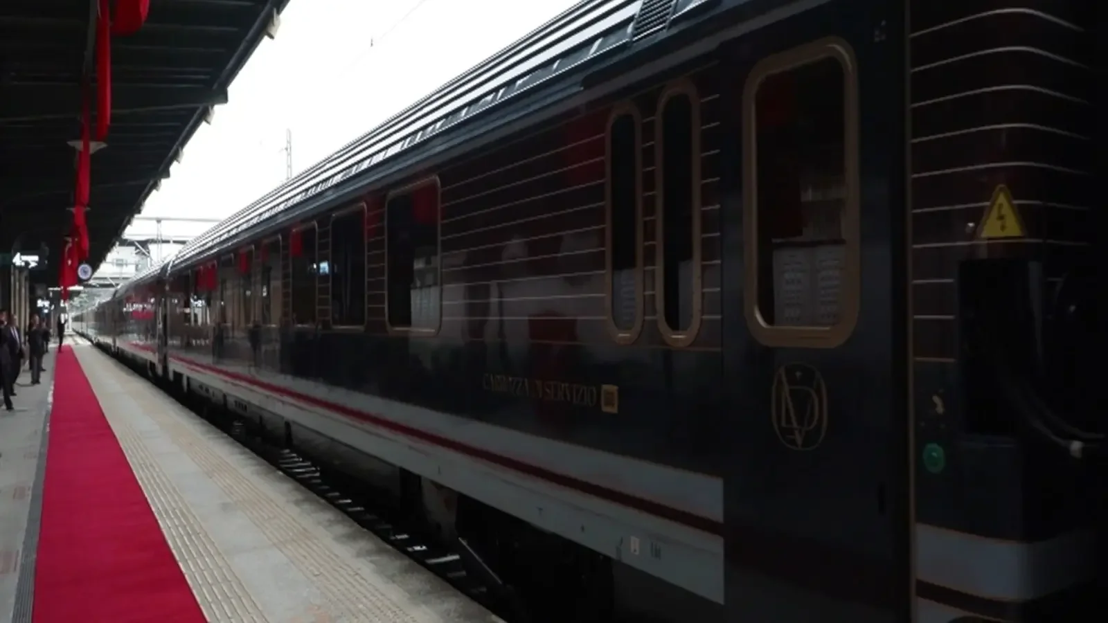 La Dolce Vita Orient Express İstanbul’dan Roma’ya dönüş yolculuğuna başladı