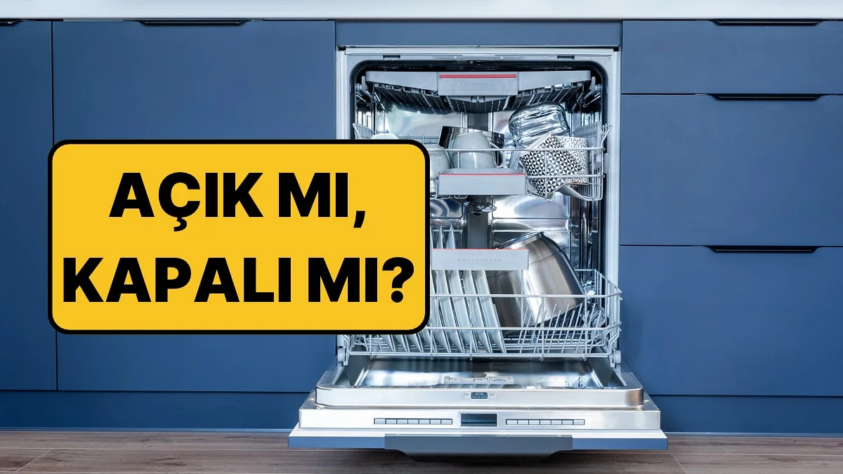 Bulaşık Makinesi Bitince Kapağı Açık mı Kalmalı, Kapalı mı? Uzman Kesin Cevabı Verdi