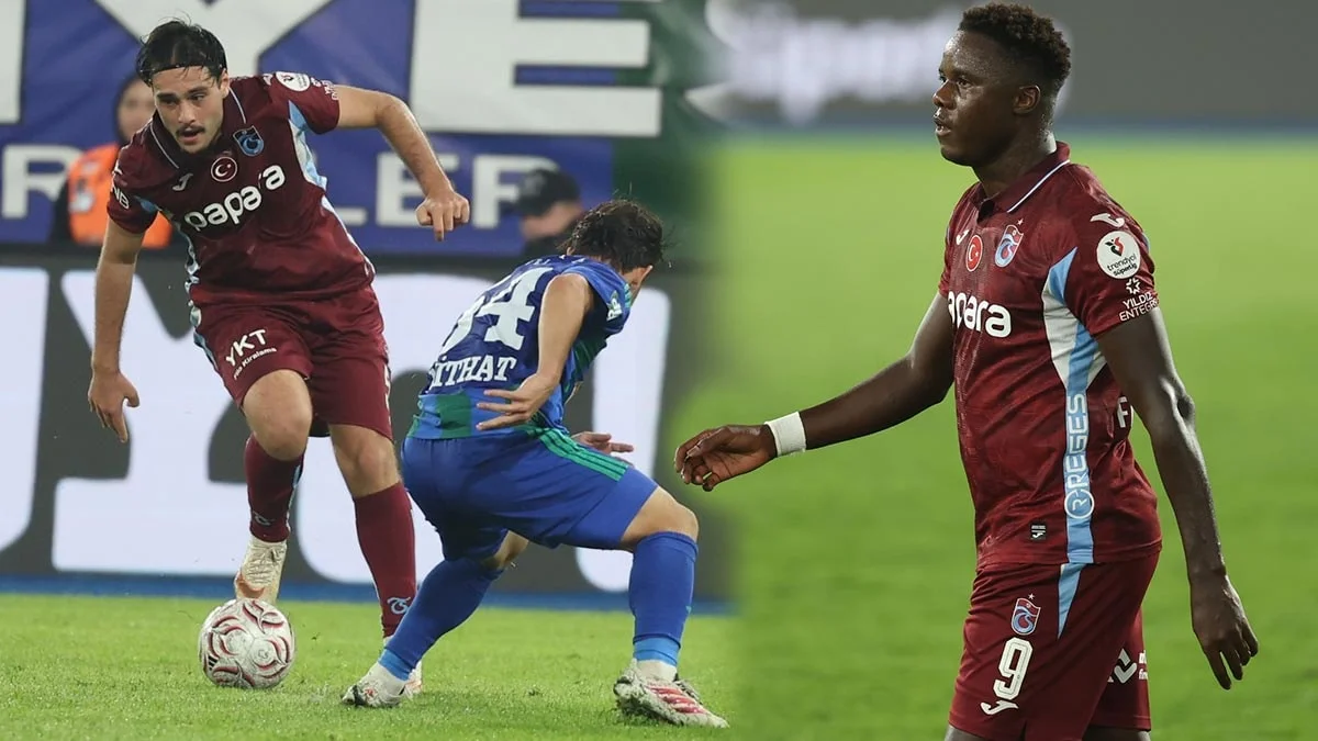 Trabzonspor'a 2 yıldızından kötü haber: Sakatlık açıklaması yapıldı