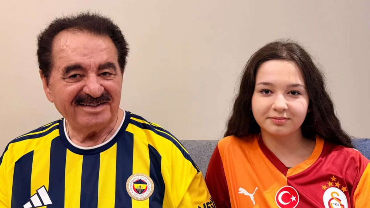 İbrahim Tatlıses küçük kızının sözünden çıkmadı: Derbi için RAMS Park’ta