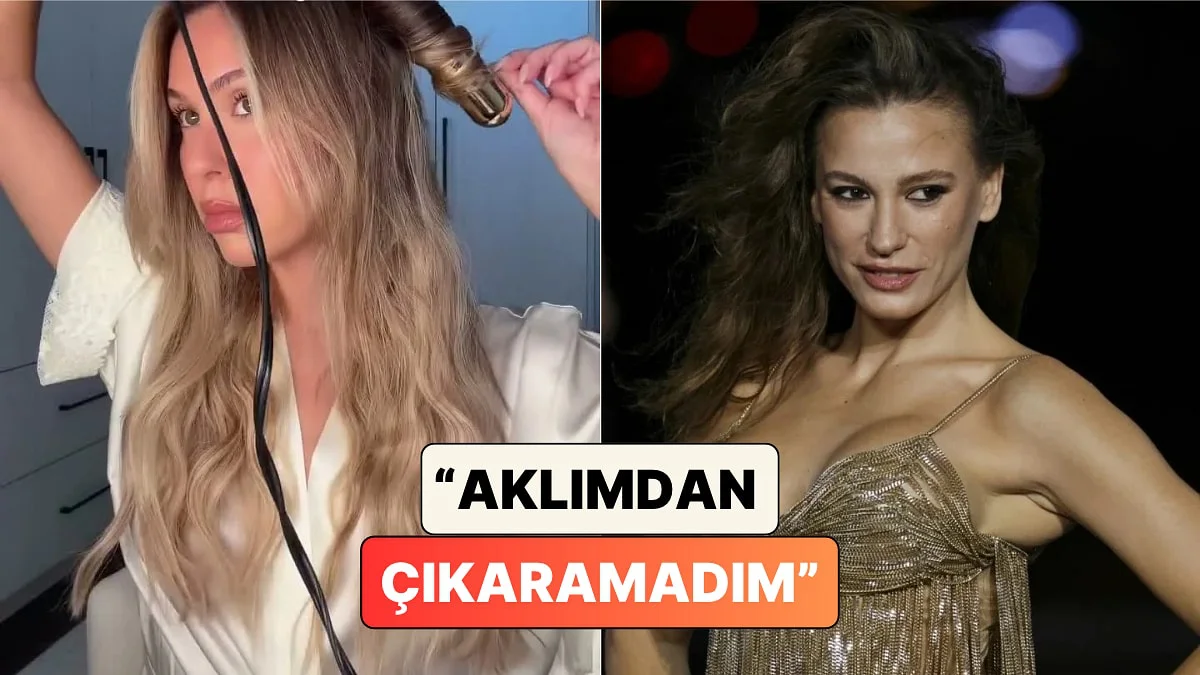 Yabancı Bir İçerik Üreticisi Serenay Sarıkaya'nın Paris Podyumundaki İkonik Saç Modelini Denedi