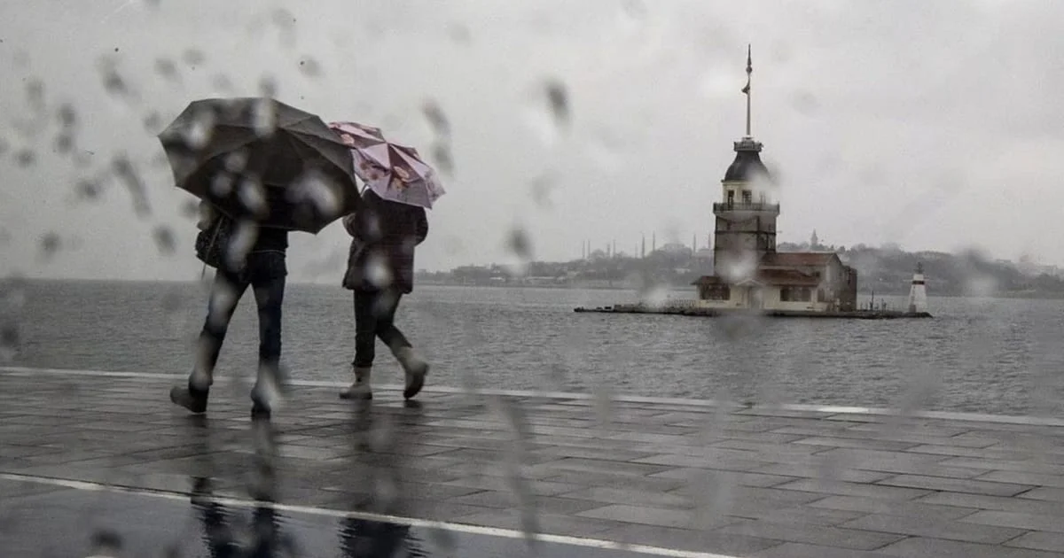 İstanbul'da yağış alarmı