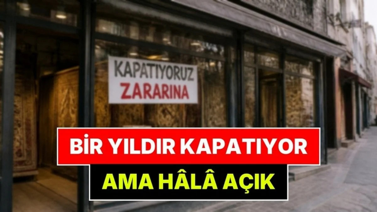 Bir Yıldır "Kapatıyoruz, Zararına" Diyen Halıcıya Ticaret Bakanlığı'ndan Şok