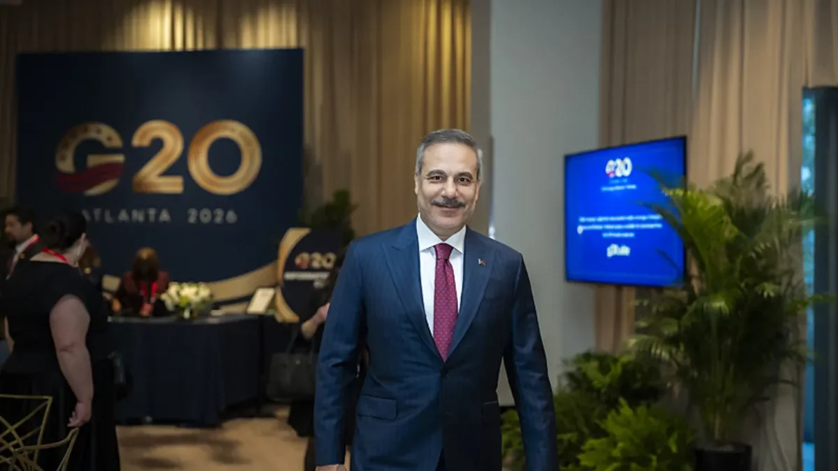 Bakan Fidan'dan ABD'de diplomasi trafiği: G20 Bakanlar Toplantısı'na katıldı