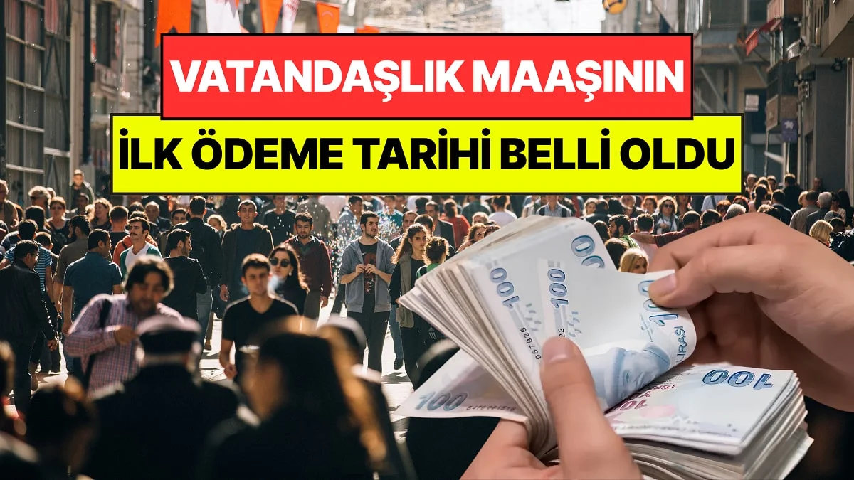 Emekliye Çifte Destek Yolda: Vatandaşlık Maaşının İlk Ödeme Tarihi Belli Oldu