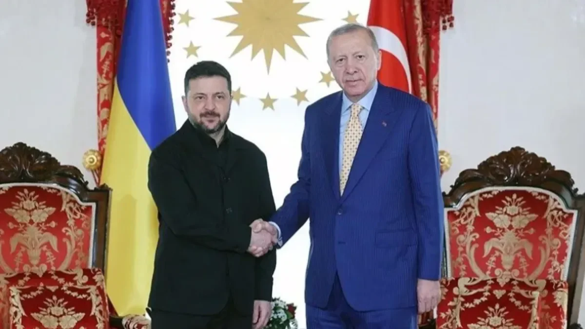 Ukrayna Devlet Başkanı Volodimir Zelenskiy İstanbul'a geldi: Başkan Erdoğan ile Dolmabahçe'de görüşme