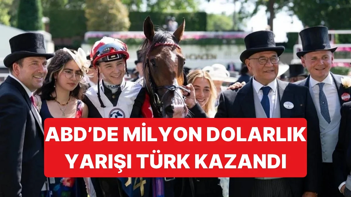 ABD'deki Breeders' Cup'ta Koşan Türk Sahibin Atı Libertango'dan Tarihi Sonuç