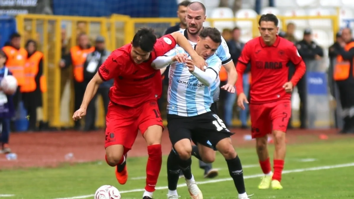 Erzurumspor FK'nın serisini Çorum FK bitirdi