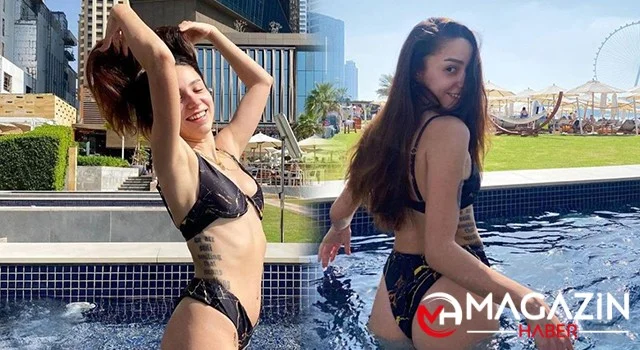 Zeynep Bastık'tan Dubai görüntüleri