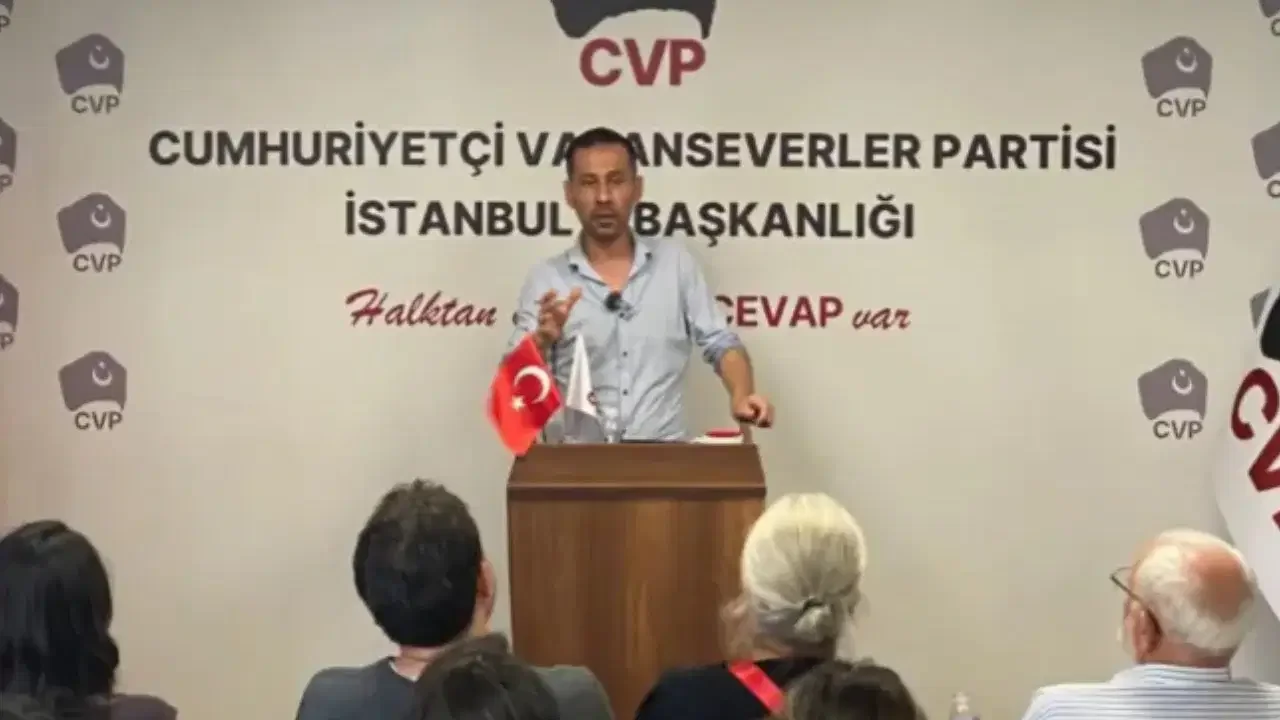 CVP Genel Başkanı Serkan Öz gözaltına alındı