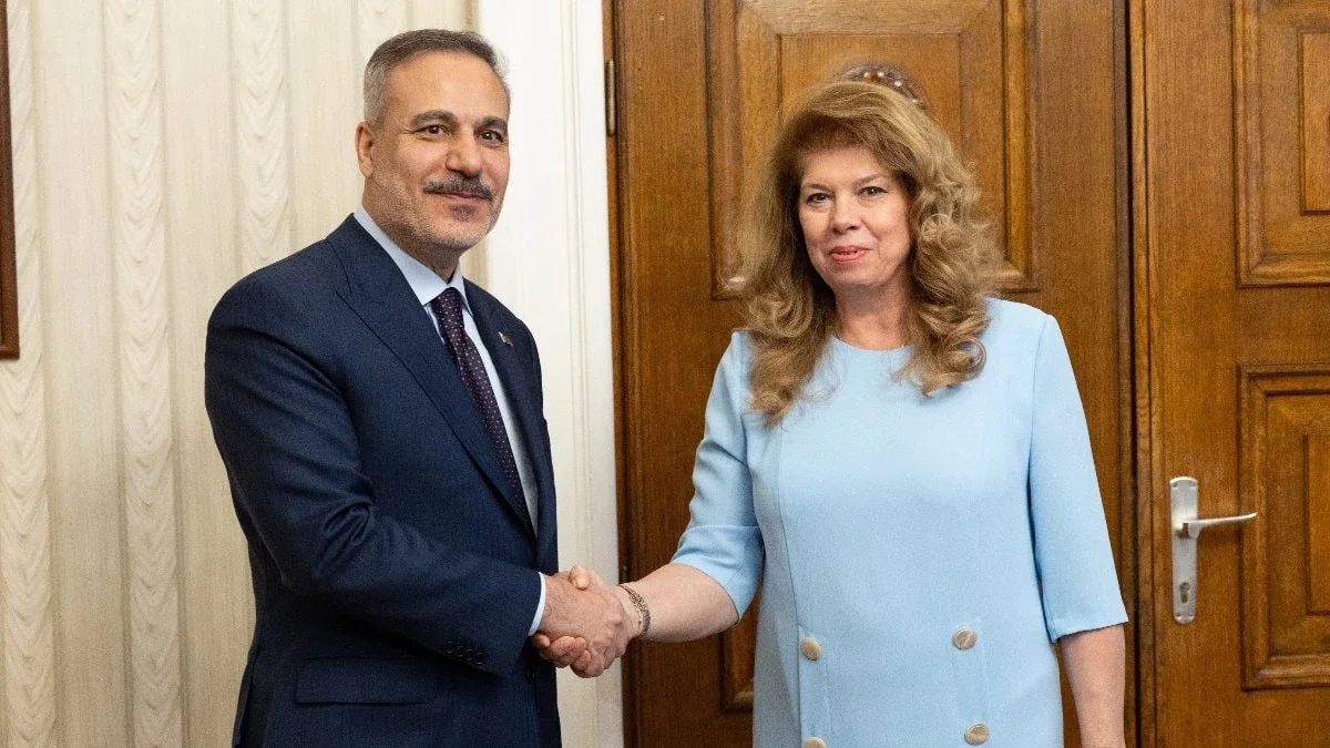 Bakan Fidan'dan Sofya'da diplomasi trafiği