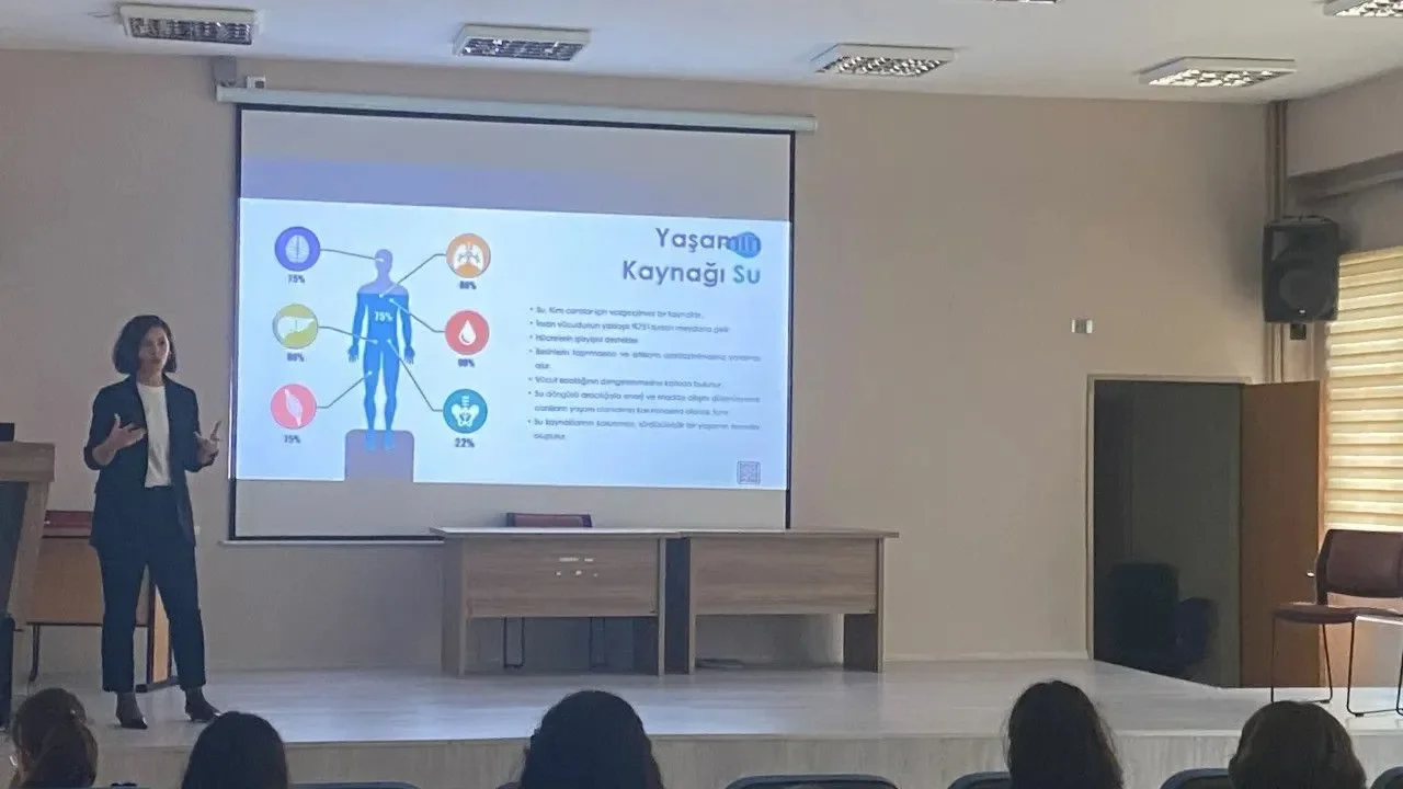 Sinop'ta lise öğrencilerine su verimliliği eğitimi verildi