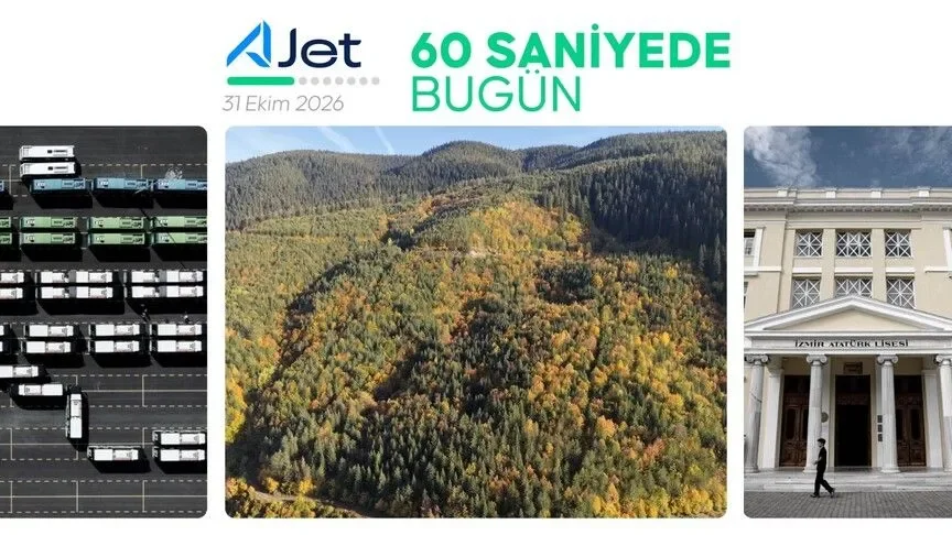 60 saniyede bugün (31 Ekim 2026)