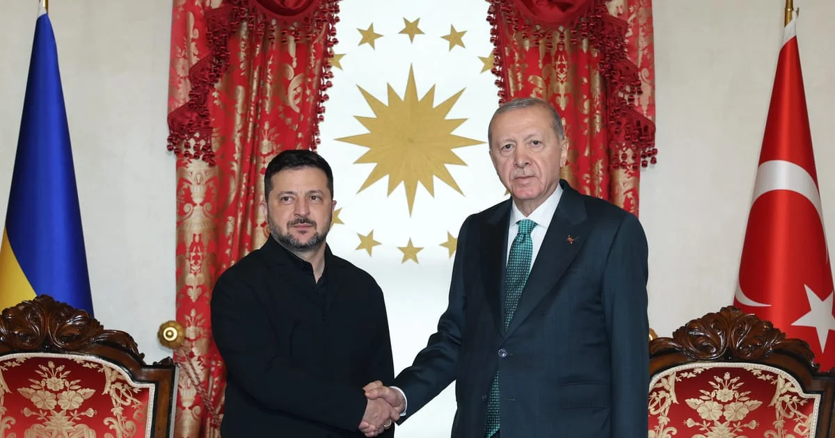Vladimir Zelenskiy İstanbul'da: Cumhurbaşkanı Erdoğan ile Dolmabahçe'de kritik zirve