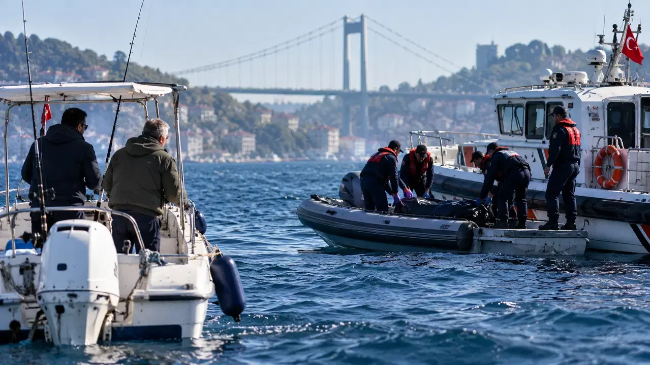 Balık tutmaya giden öğretmenler fark etti: İstanbul Boğazı'nda erkek cesedi bulundu