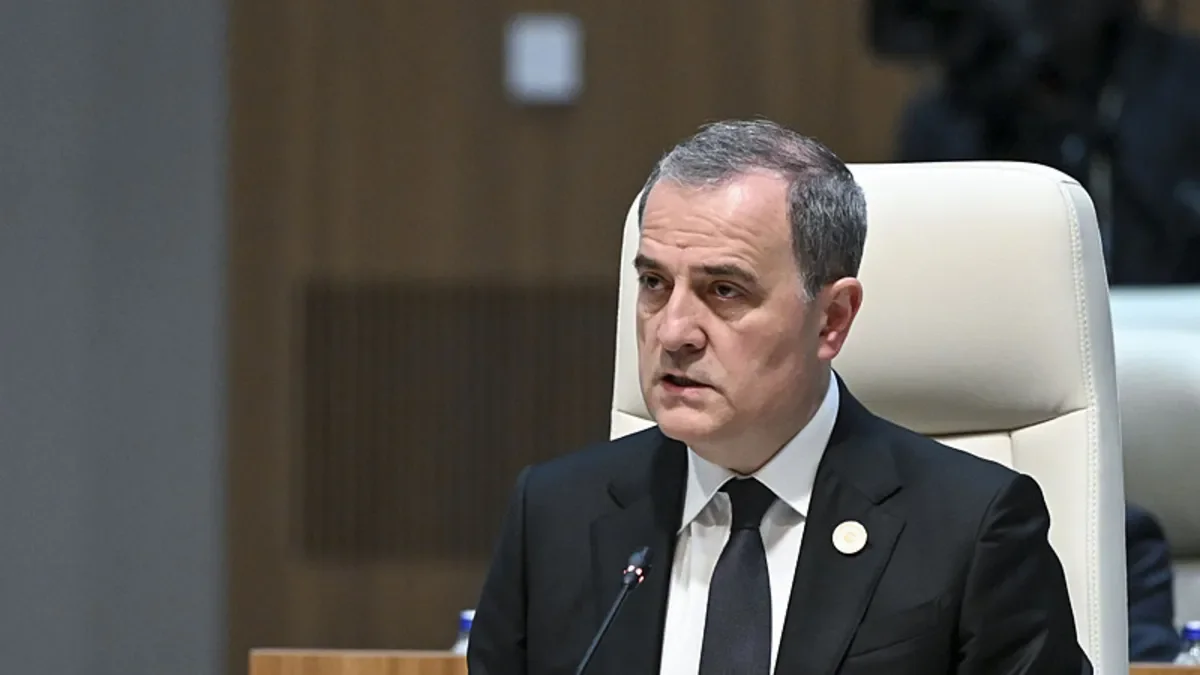 Azerbaycan Dışişleri Bakanı Ceyhun Bayramov: Zengezur Koridoru'nun hayata geçirilmesi ekonomik imkanları artıracak