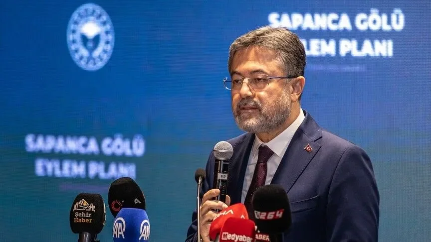 Bakan Yumaklı: (Sapanca Gölü Eylem Planı) 5 yıl içinde 25,5 milyar liralık yatırım yapılacak