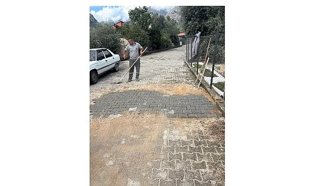 Kemer’de altyapı çalışmaları devam ediyor