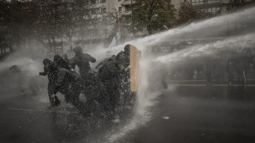 Avrupa sokaklarına ekim ayında protestolar damga vurdu