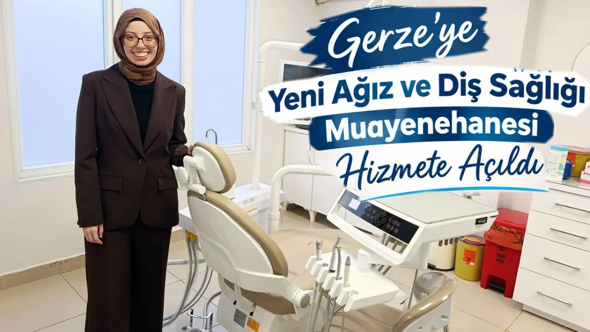 Gerze’de Dt. Sıla Sevde Sönmez Ağız ve Diş Sağlığı Muayenehanesi Açıldı
