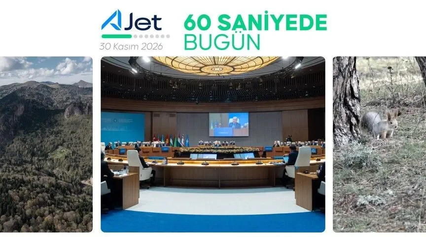 60 saniyede bugün (30 Ekim 2026)