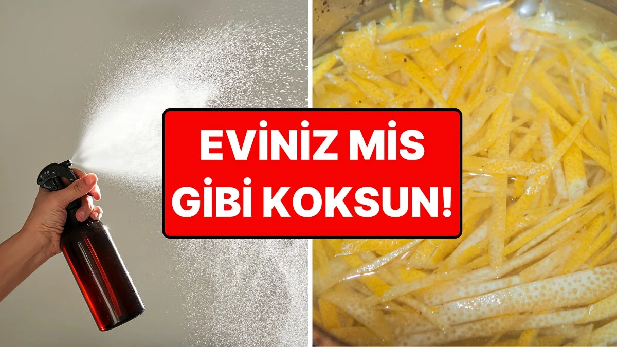 Oda Spreyine Gerek Yok: Bu 2 Malzemeyi Ocakta Kaynatınca Bütün Ev Mis Gibi Kokuyor