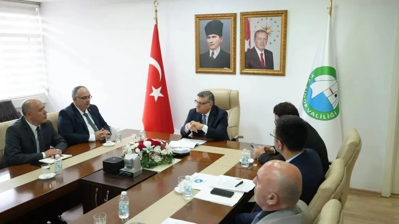 Sinop'ta yarı maraton sonrası değerlendirme toplantısı