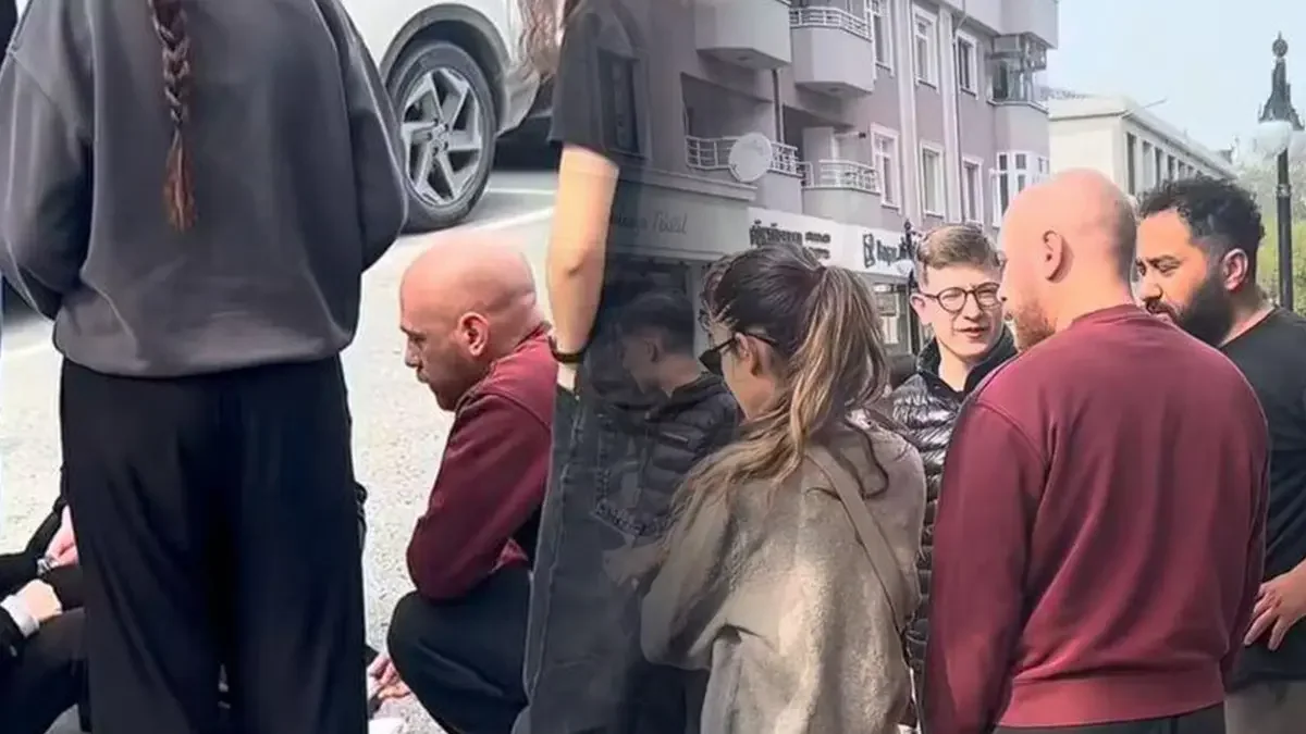Furkan Kızılay kazaya karıştı! Sürücüye ilk müdahaleyi o yaptı