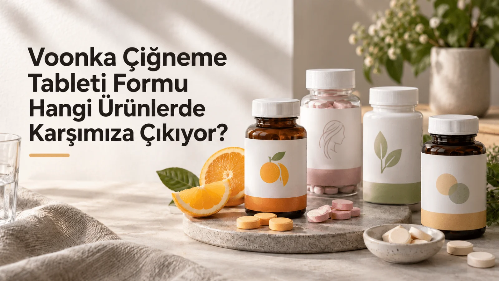 Voonka Çiğneme Tableti Formu Hangi Ürünlerde Karşımıza Çıkıyor?