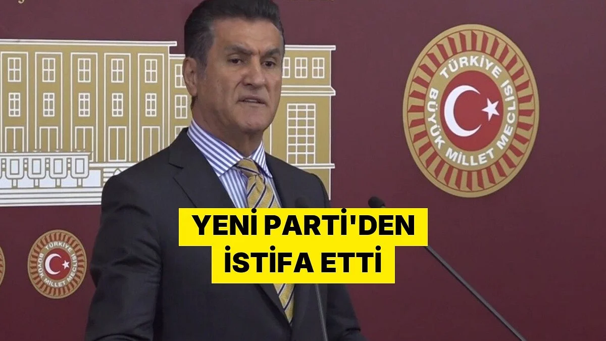 Erzincan Milletvekili Mustafa Sarıgül YENİ Parti'den İstifa Etti